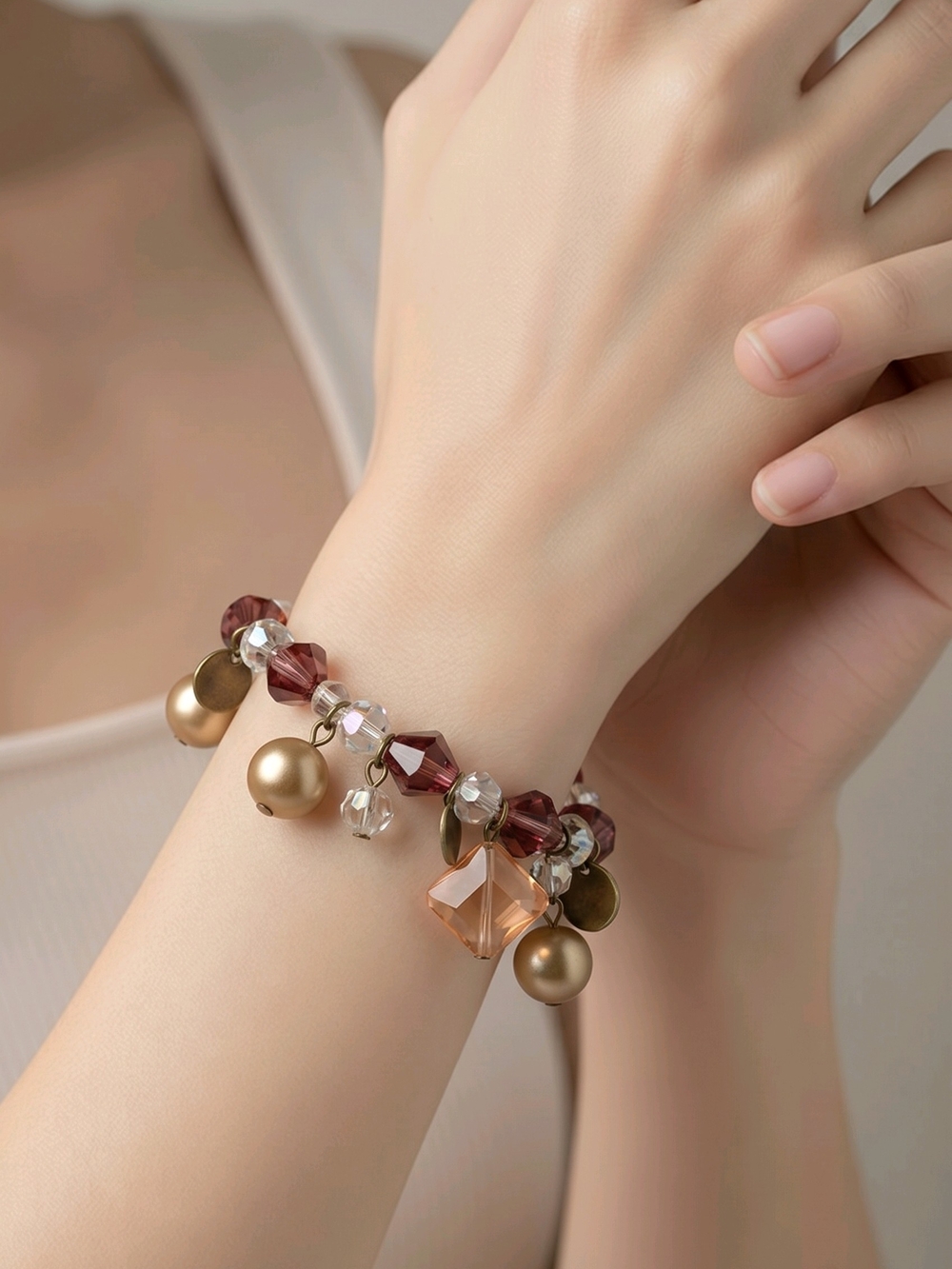 Premier Designs beaded bracelet Vintage